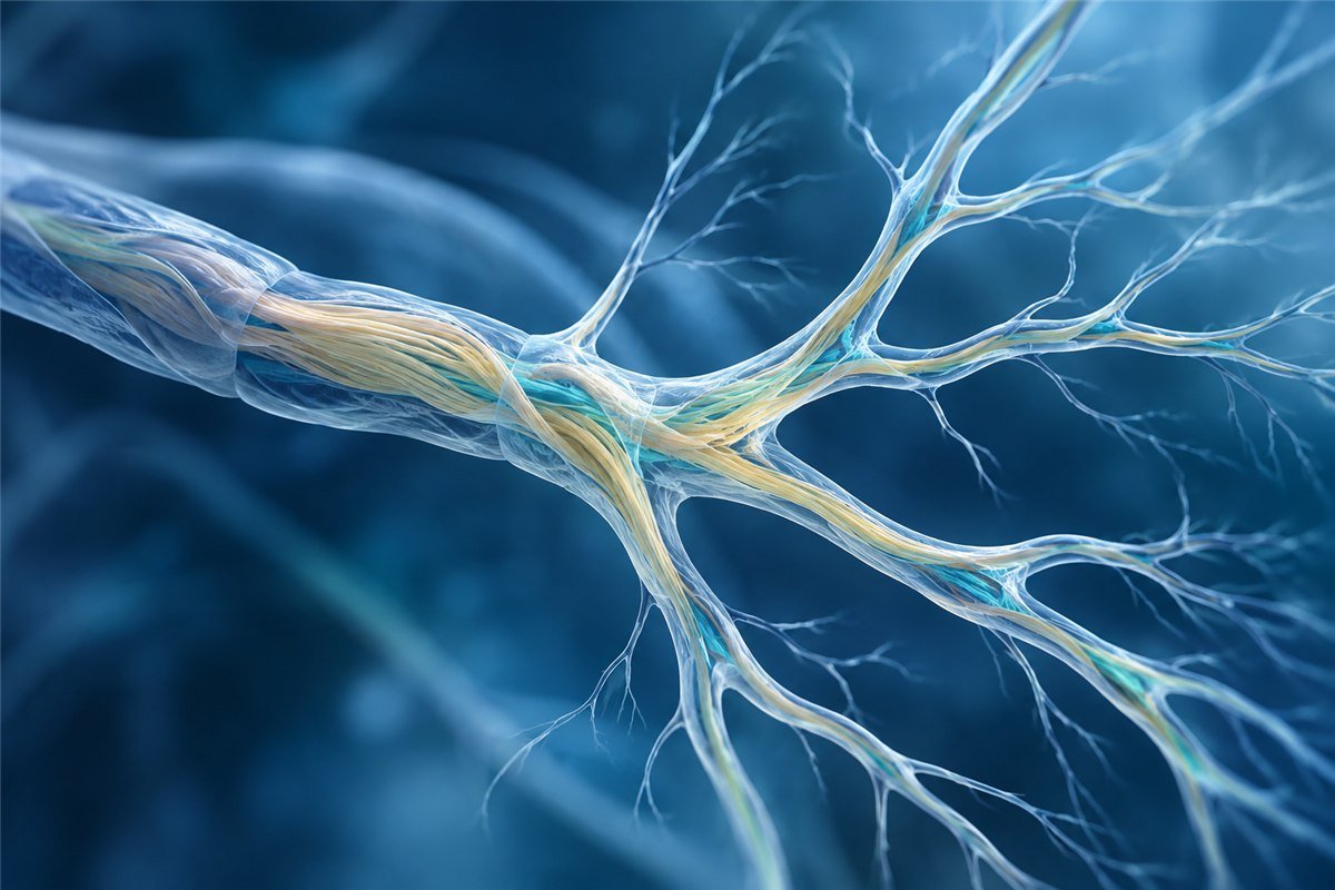 Peripheral nerve illustration
